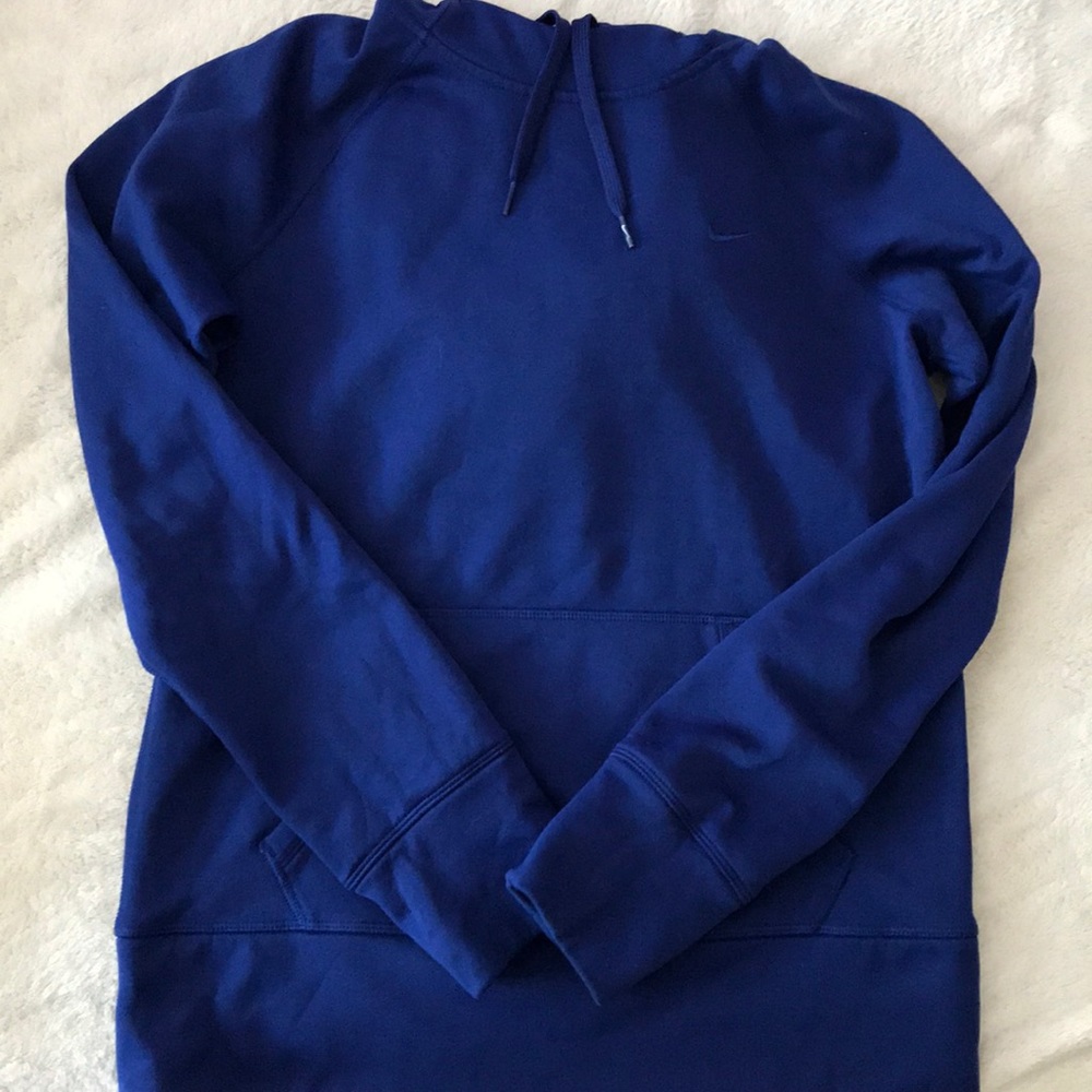 NIKE Therma Fit Hoodie in blue